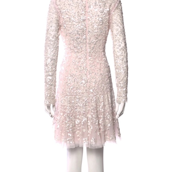 Needle & Thread Crew neck sequins knee length dress - Picture 3 of 5